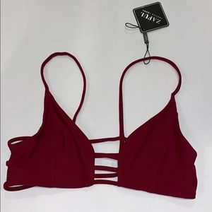 Burgundy Bikini Set